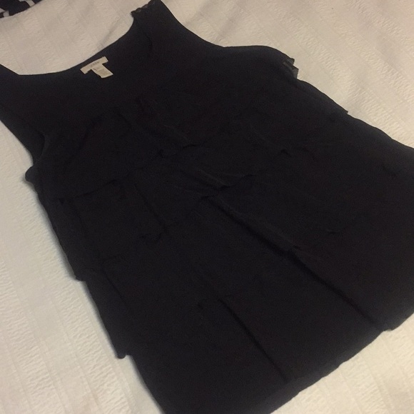 J. Crew Silk Ruffle Top - Picture 3 of 7